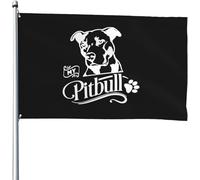 J'Aime Mon Chien Décoration De Jardin Drapeaux De Jardin Durable Bannière De Cour Double Face Pour Intérieur Balcon D'Intérieur 3X5 Ft