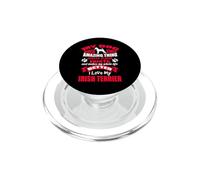 J'aime Mon Chien Irish Terrier Funny Puppy Dogs Lovers PopSockets PopGrip pour MagSafe