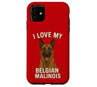 J'aime Mon Chien Malinois Belge Coque pour iPhone 11