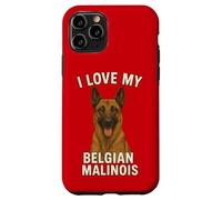 J'aime Mon Chien Malinois Belge Coque pour iPhone 11 Pro