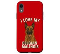 J'aime Mon Chien Malinois Belge Coque pour iPhone XR