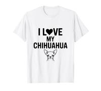 J'aime Mon Chien Mignon Chihuahua T-Shirt