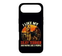 J'aime Mon Chien Silky Terrier & Maybe Like 3 People Retro Coque pour iPhone Air
