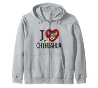 J'aime Mon Chihuahua Sweat à Capuche