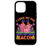 J'aime Mon Cochon comme il Aime ne Pas être du Bacon Coque pour iPhone 12 Pro Max