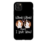 J'aime Mon Cochon d'Inde Amoureux des Cobayes Cobaye Chon Coque pour iPhone 11 Pro Max