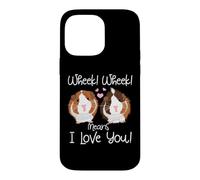 J'aime Mon Cochon d'Inde Amoureux des Cobayes Cobaye Chon Coque pour iPhone 14 Pro Max