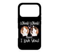 J'aime Mon Cochon d'Inde Amoureux des Cobayes Cobaye Chon Coque pour iPhone 17 Pro