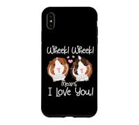 J'aime Mon Cochon d'Inde Amoureux des Cobayes Cobaye Chon Coque pour iPhone XS Max