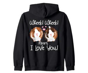 J'aime Mon Cochon d'Inde Amoureux des Cobayes Cobaye Chon Sweat à Capuche