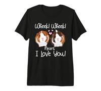 J'aime Mon Cochon d'Inde Amoureux des Cobayes Cobaye Chon T-Shirt Haut de Gamme
