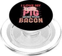 J'aime Mon Cochon Plus Que Le Bacon PopSockets PopGrip pour MagSafe
