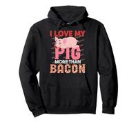 J'aime Mon Cochon Plus Que Le Bacon Sweat à Capuche