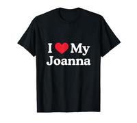J'aime Mon cœur de Joanna Joanna Love Joanna T-Shirt Graphique avec Valeur
