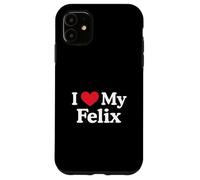 J'aime Mon cœur Felix Felix Love Felix Coque pour iPhone 11