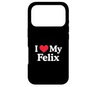 J'aime Mon cœur Felix Felix Love Felix Coque pour iPhone 17 Pro