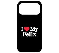 J'aime Mon cœur Felix Felix Love Felix Coque pour iPhone 17 Pro Max