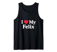 J'aime Mon cœur Felix Felix Love Felix Débardeur