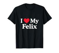 J'aime Mon cœur Felix Felix Love Felix T-Shirt