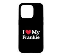 J'aime Mon cœur Frankie Love Frankie Coque pour iPhone 15 Pro