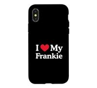 J'aime Mon cœur Frankie Love Frankie Coque pour iPhone X/XS