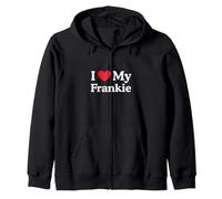 J'aime Mon cœur Frankie Love Frankie Sweat à Capuche
