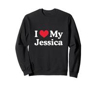 J'aime Mon cœur Jessica J'aime Jessica Sweatshirt
