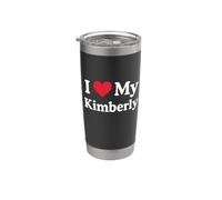 J'aime mon cœur Kimberly Love Kimberly Gobelet isotherme en acier inoxydable double paroi