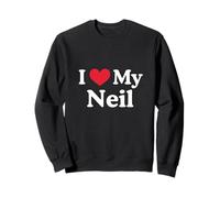 J'aime Mon cœur Neil, Neil, J'aime Neil Sweatshirt