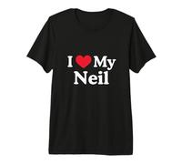 J'aime Mon cœur Neil, Neil, J'aime Neil T-Shirt Haut de Gamme