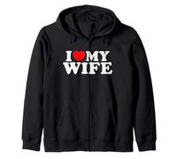 J'aime Mon épouse et Mon Mari Idée de Couple J'aime ma Femme Sweat à Capuche
