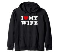 J'aime mon épouse J'aime ma femme Sweat à Capuche