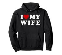 J'aime mon épouse J'aime ma femme Sweat à Capuche