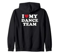 J'aime Mon équipe de Danse Sweat à Capuche