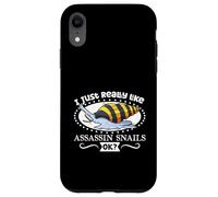 J'aime Mon Escargot de Barbarie Coque pour iPhone XR
