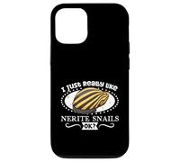 J'aime Mon Escargot de Course zèbre Coque pour iPhone 12/12 Pro