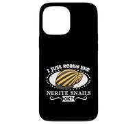 J'aime Mon Escargot de Course zèbre Coque pour iPhone 13 Pro Max