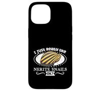 J'aime Mon Escargot de Course zèbre Coque pour iPhone 15