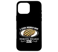 J'aime Mon Escargot de Course zèbre Coque pour iPhone 16 Pro Max