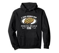 J'aime Mon Escargot de Course zèbre Sweat à Capuche