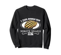 J'aime Mon Escargot de Course zèbre Sweatshirt