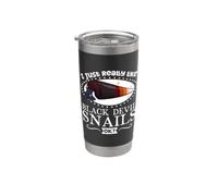 J'aime mon escargot du diable Gobelet isotherme en acier inoxydable double paroi