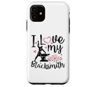 J'aime Mon Forgeron drôle, épouse, Petite Amie, Femme Coque pour iPhone 11