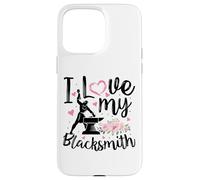 J'aime Mon Forgeron drôle, épouse, Petite Amie, Femme Coque pour iPhone 15 Pro Max