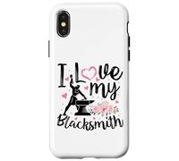 J'aime Mon Forgeron drôle, épouse, Petite Amie, Femme Coque pour iPhone X/XS