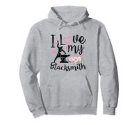 J'aime Mon Forgeron drôle, épouse, Petite Amie, Femme Sweat à Capuche