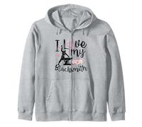 J'aime Mon Forgeron drôle, épouse, Petite Amie, Femme Sweat à Capuche