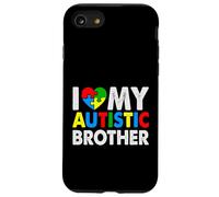 J'aime Mon frère autiste Autisme Coque pour iPhone SE (2020) / 7/8