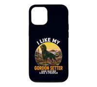 J'aime Mon Gordon Setter et Peut-être Un Chien introverti à 3 Personnes Coque pour iPhone 12/12 Pro