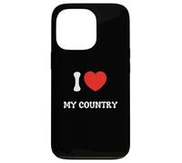 J'aime Mon Grand Pays Coque pour iPhone 13 Pro